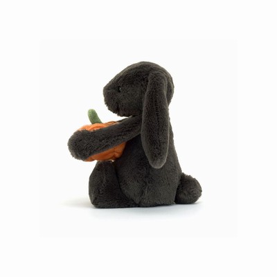 Jellycat Bashful Pumpkin Bunnies UK | 61805FMCU